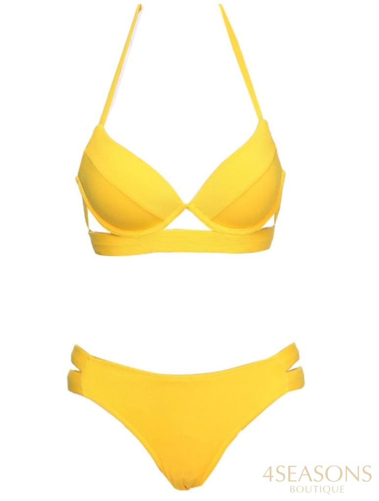 Bíquini Lorrayne Amarelo / P