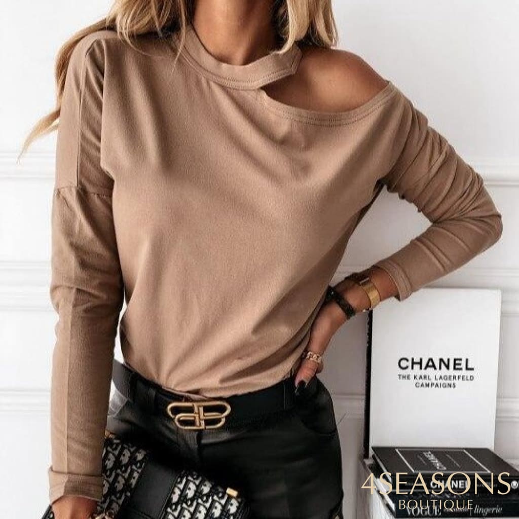 Blusa Leona Marrom / P 200000791