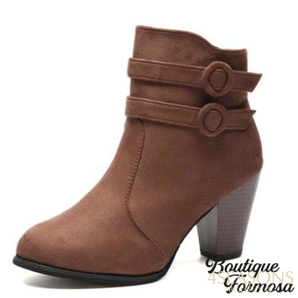 Bota Ferme Marrom / 34 200000998