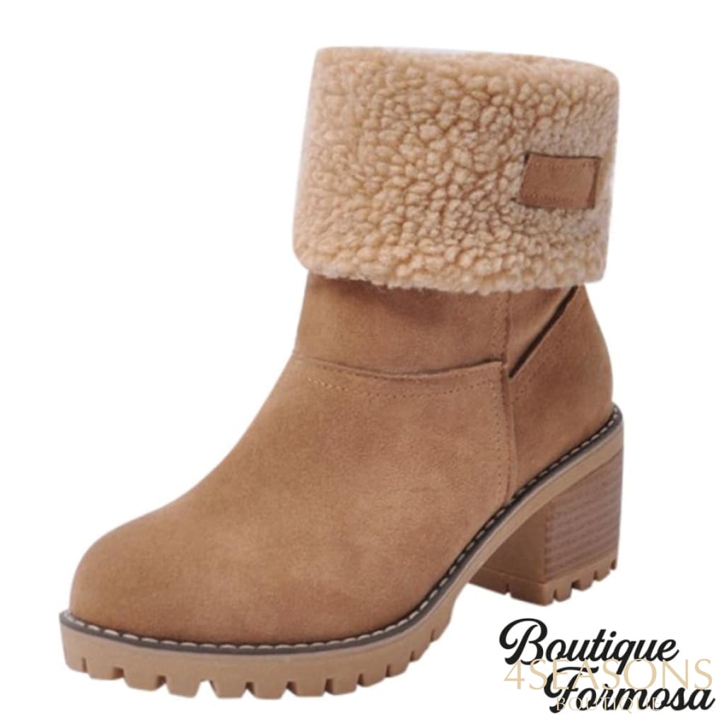 Bota Fleece Marrom / 33 200000998