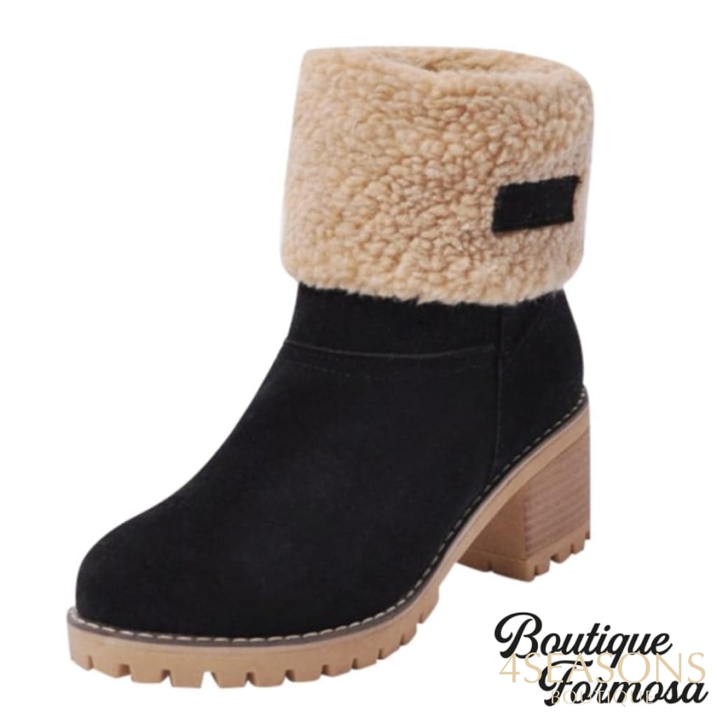 Bota Fleece Preto / 33 200000998