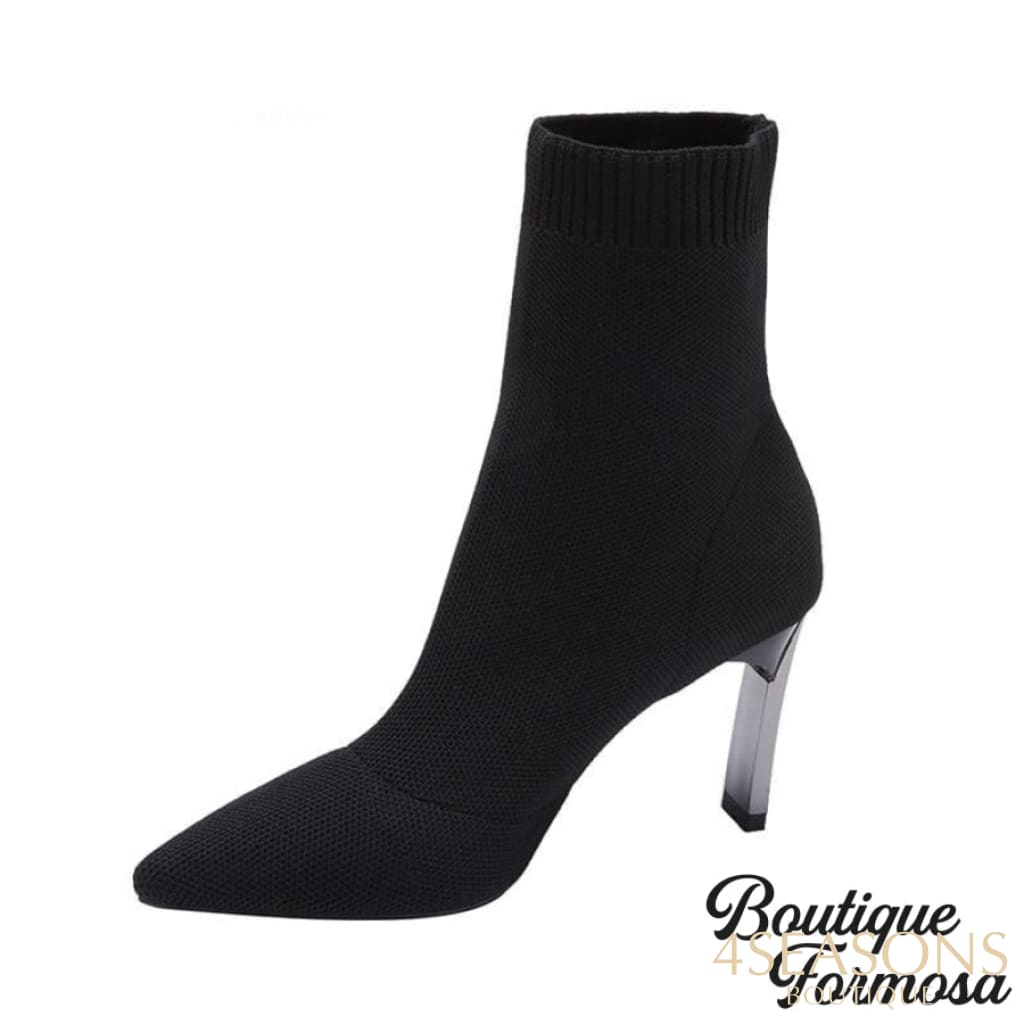 Bota Metalic Preto / 34 200000998