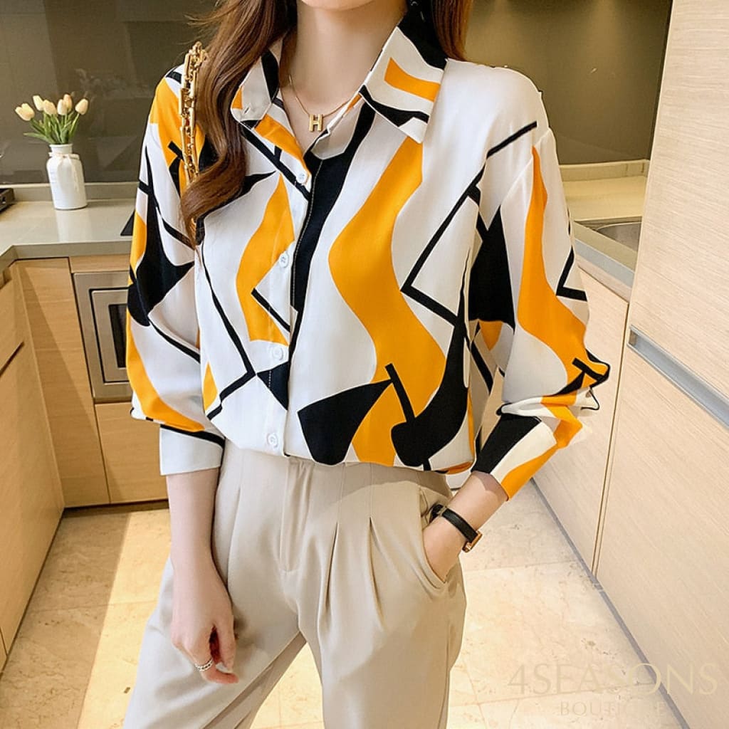 Camisa Chiffon Âmbar