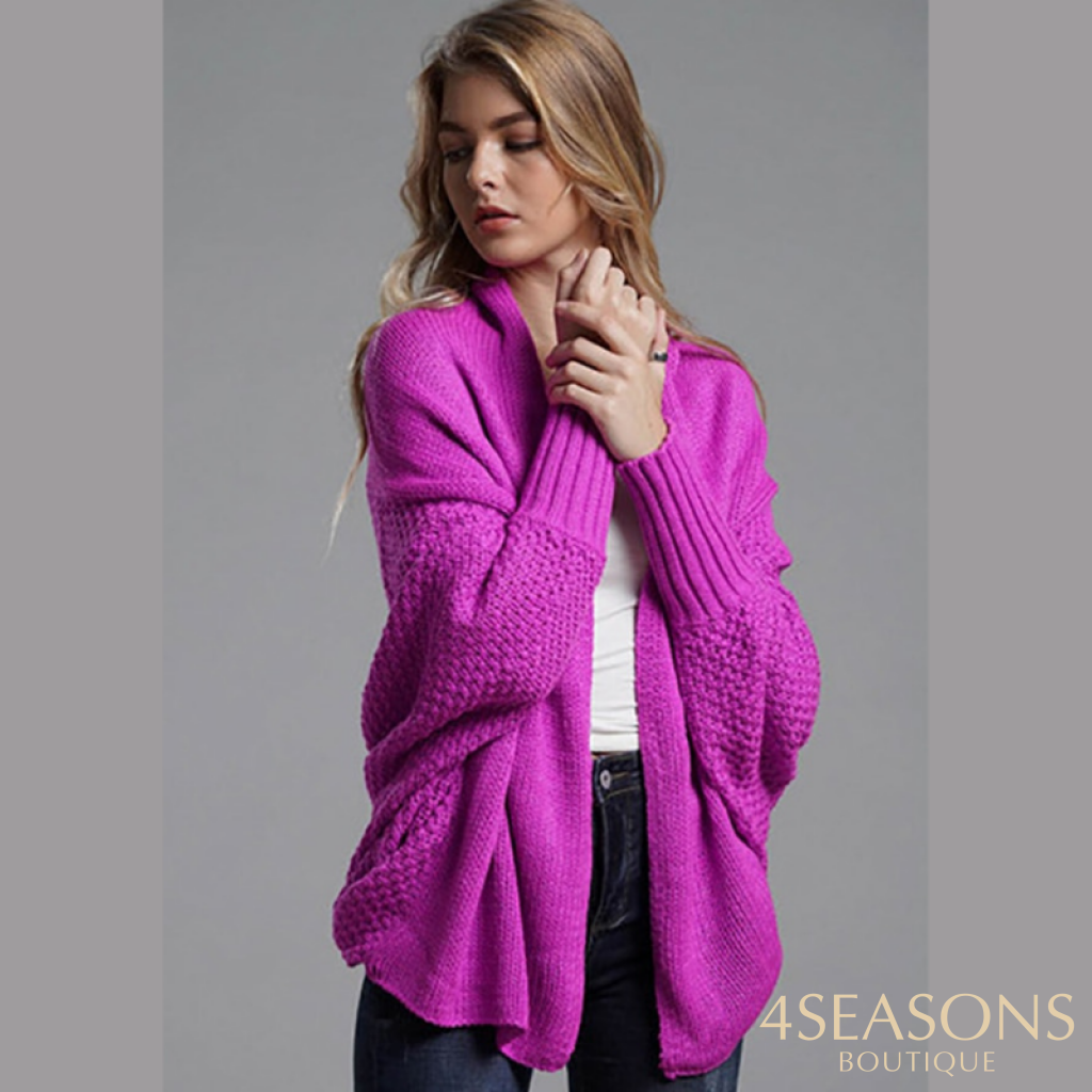 Cardigan Curto Vanda Rosa Pink / Único