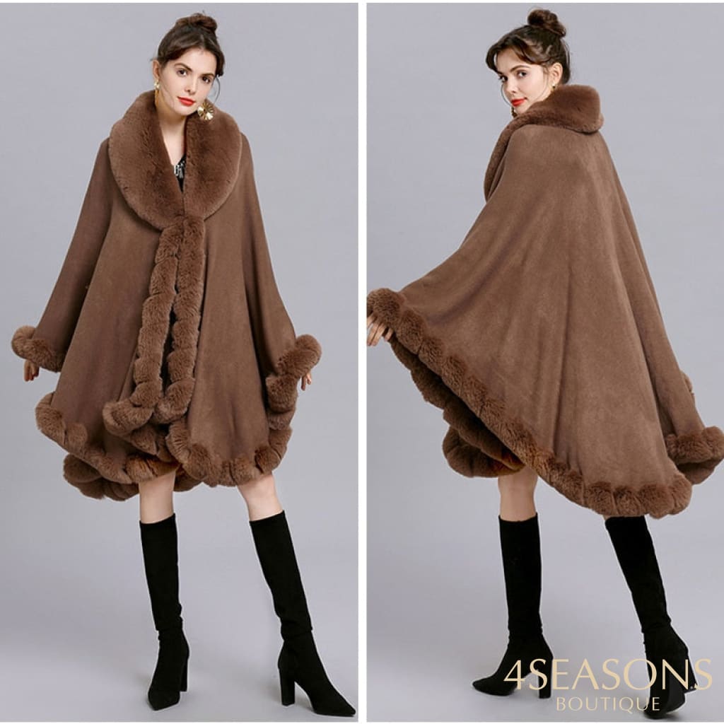 Casaco Elegancy Caqui / Tamanho Único