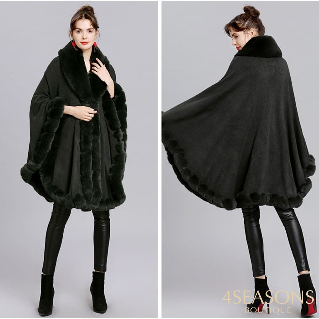 Casaco Elegancy Verde Escuro / Tamanho Único