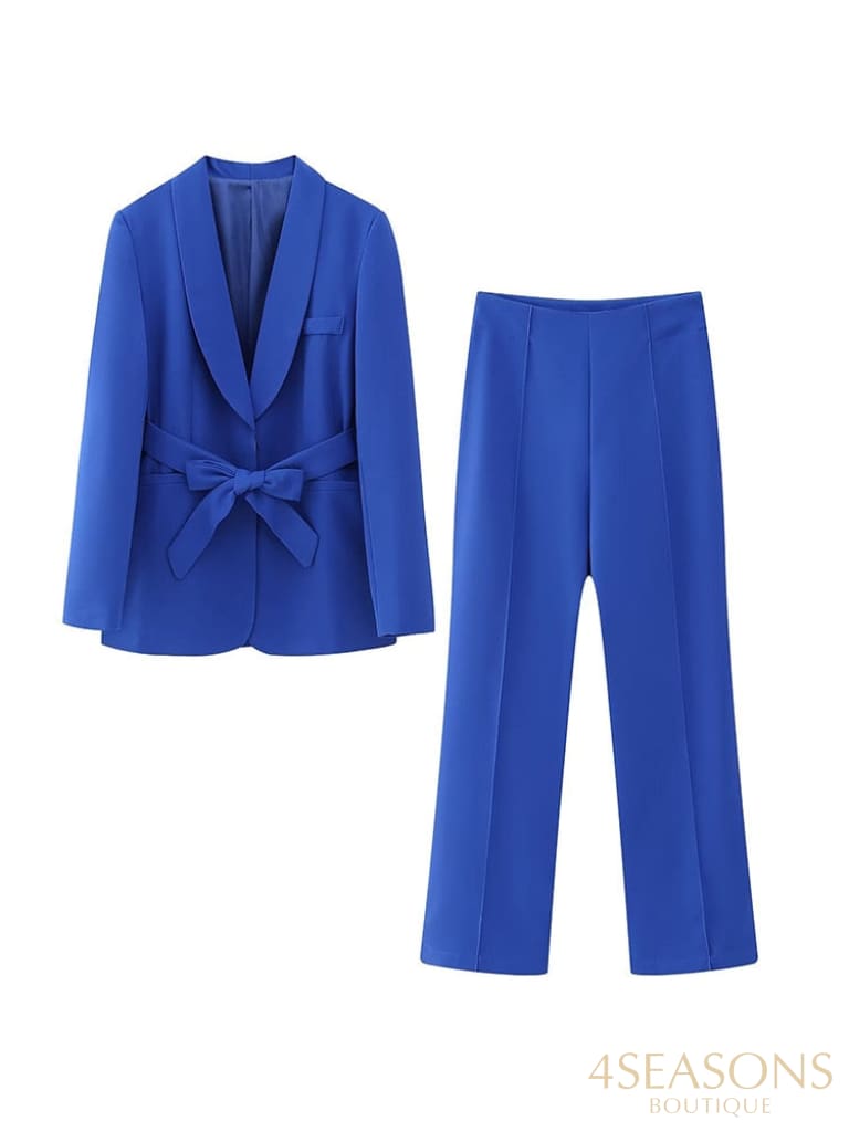 Conjunto Alfaiataria Téssya Blue-Set / Xs China