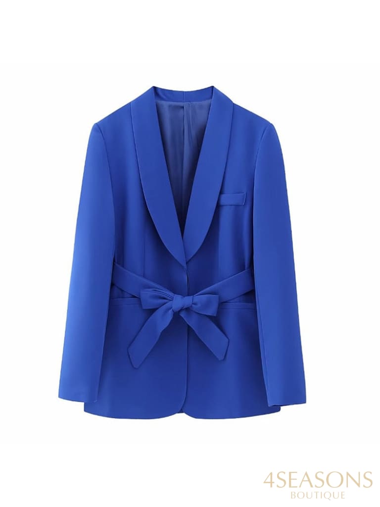 Conjunto Alfaiataria Téssya Blue-Blazer / Xs China