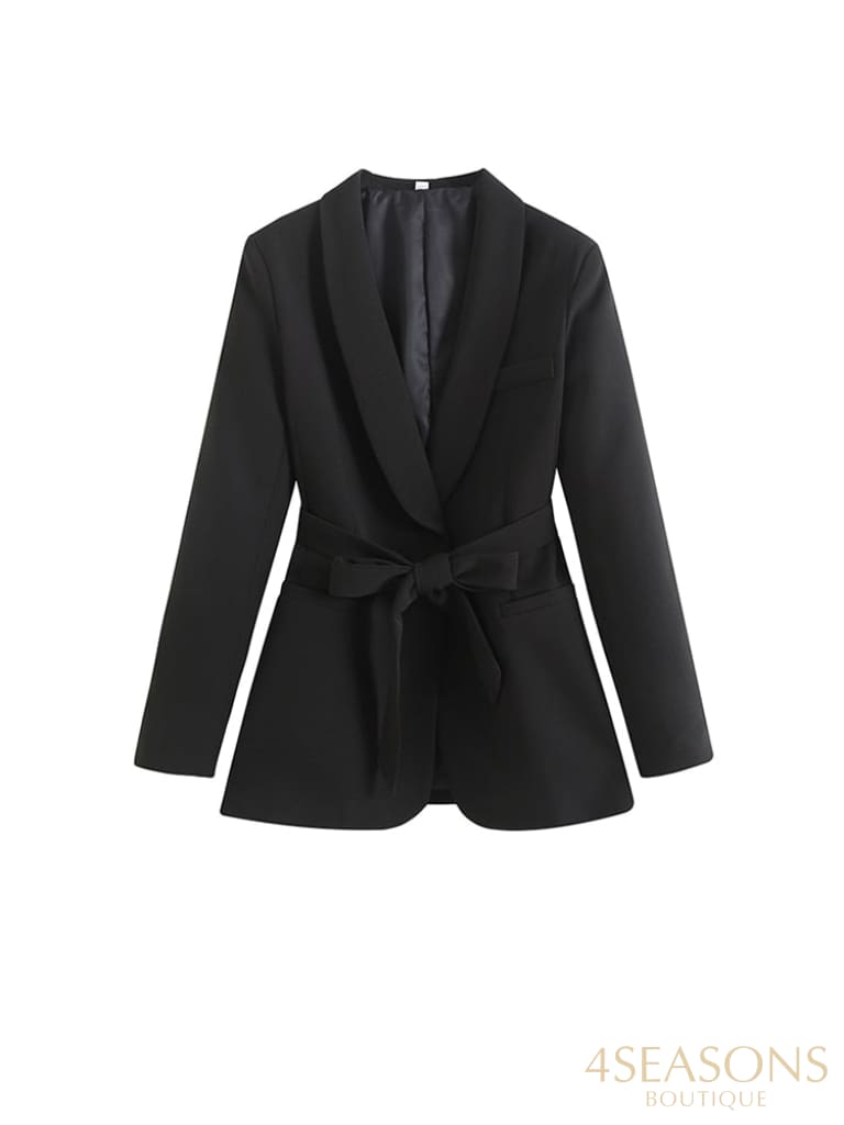 Conjunto Alfaiataria Téssya Black-Blazer / Xs China
