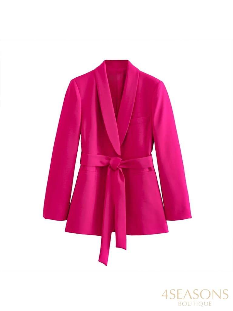 Conjunto Alfaiataria Téssya Red-Blazer / Xs China