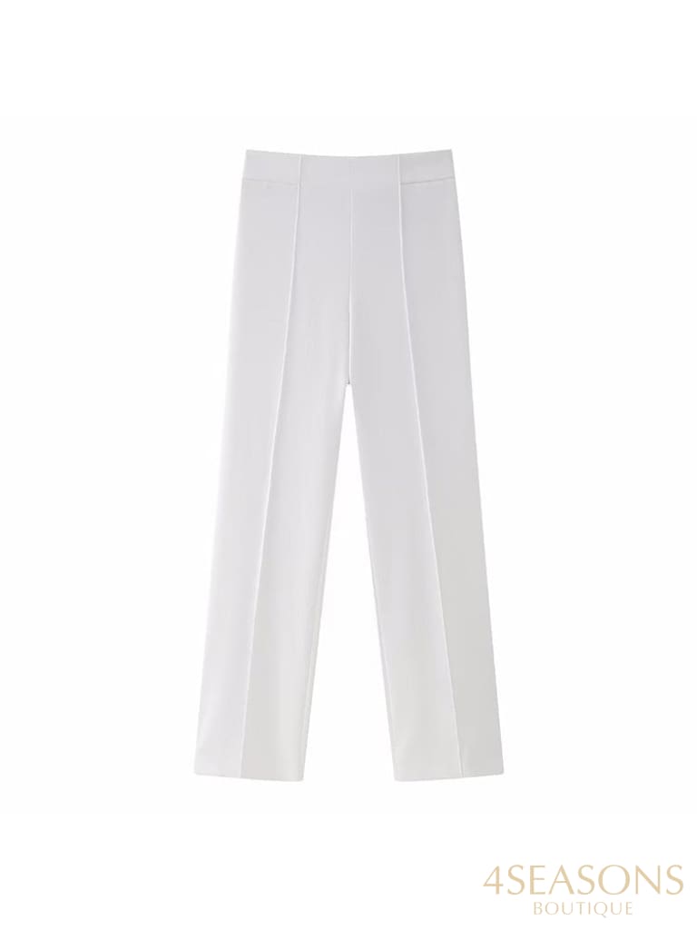 Conjunto Alfaiataria Téssya White-Pants / Xs China