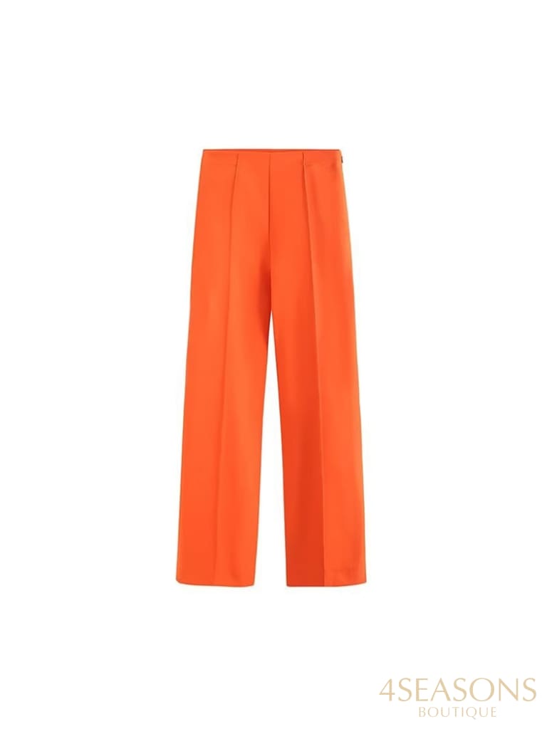 Conjunto Alfaiataria Téssya Orange-Pants / Xs China