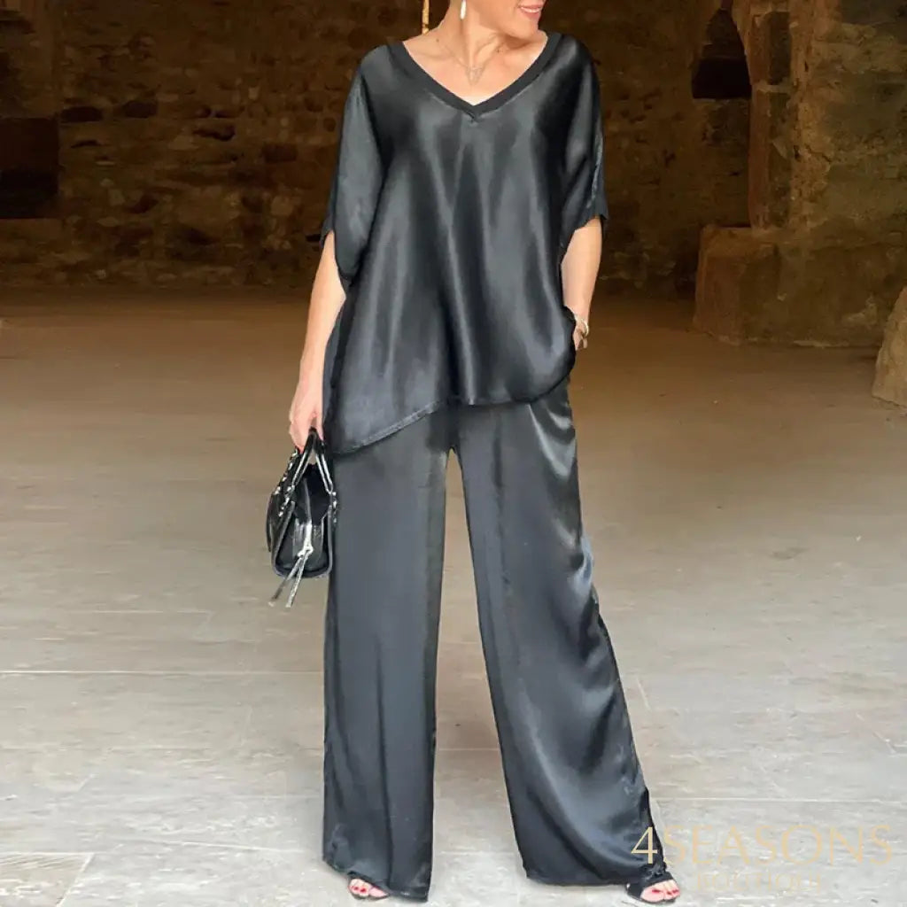 Wefads Two Piece Set Women Summer Casual Chic Printed V Neck Sleeveless Suspender Backless Lace Up