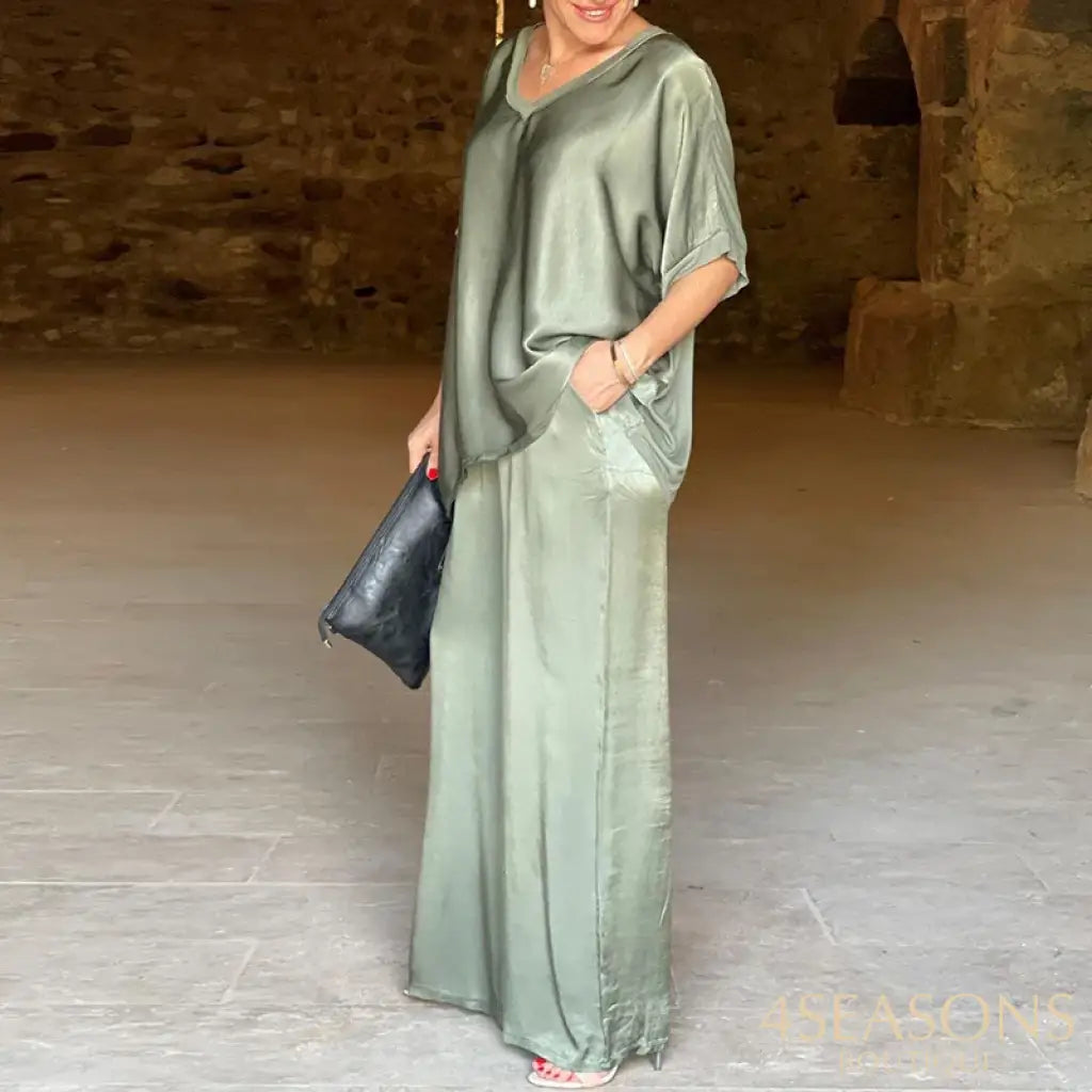 Wefads Two Piece Set Women Summer Casual Chic Printed V Neck Sleeveless Suspender Backless Lace Up