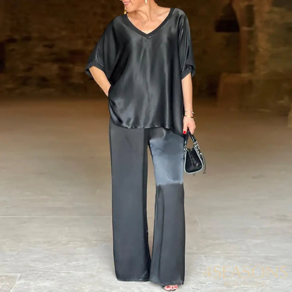 Wefads Two Piece Set Women Summer Casual Chic Printed V Neck Sleeveless Suspender Backless Lace Up