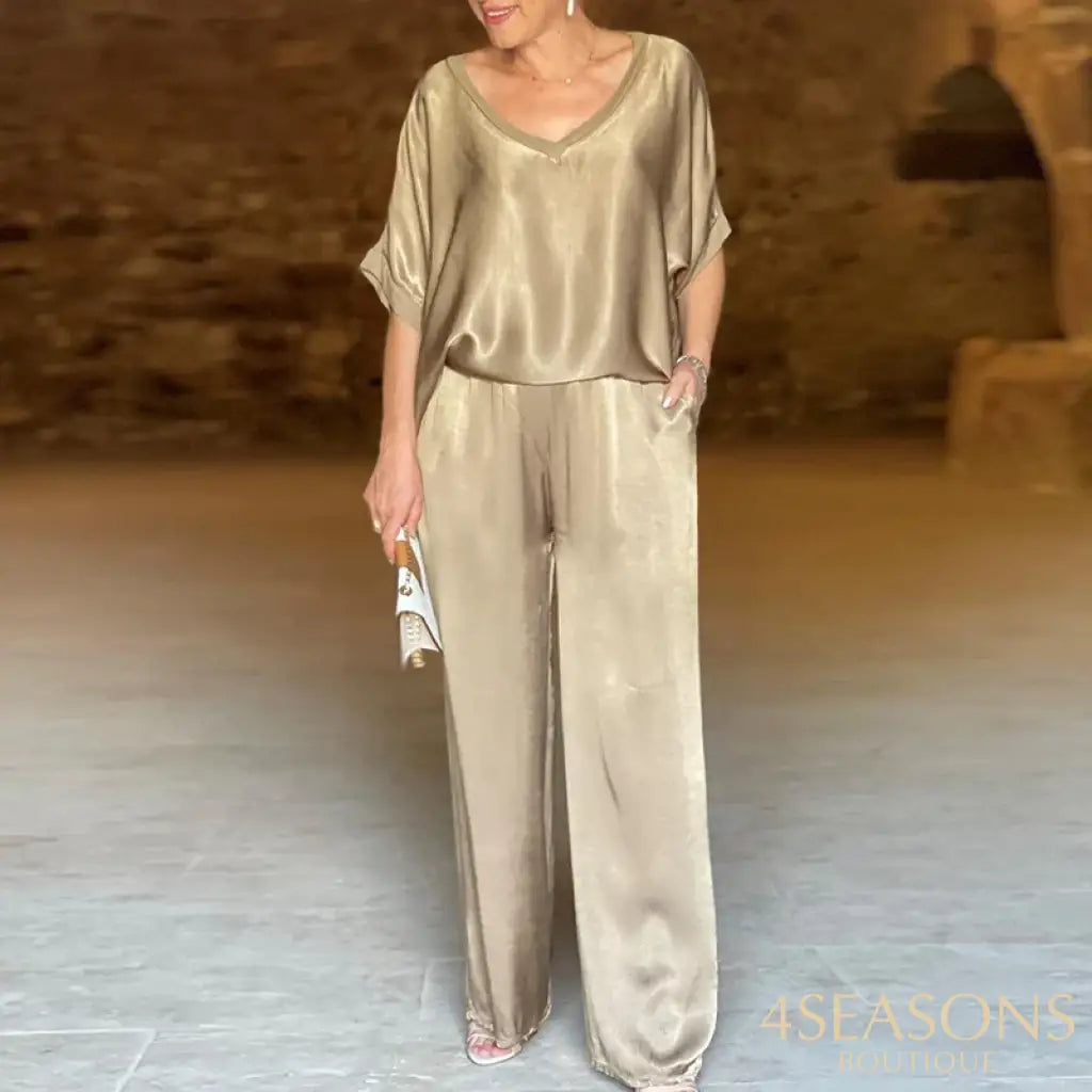 Wefads Two Piece Set Women Summer Casual Chic Printed V Neck Sleeveless Suspender Backless Lace Up