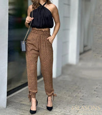 Schwarz + Animalprint