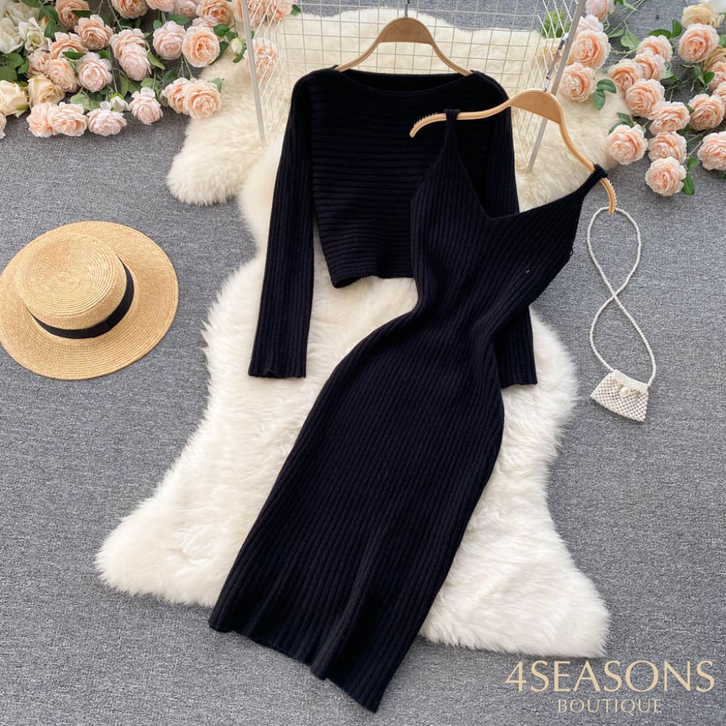 Conjunto Cascais Preto / Tamanho Único