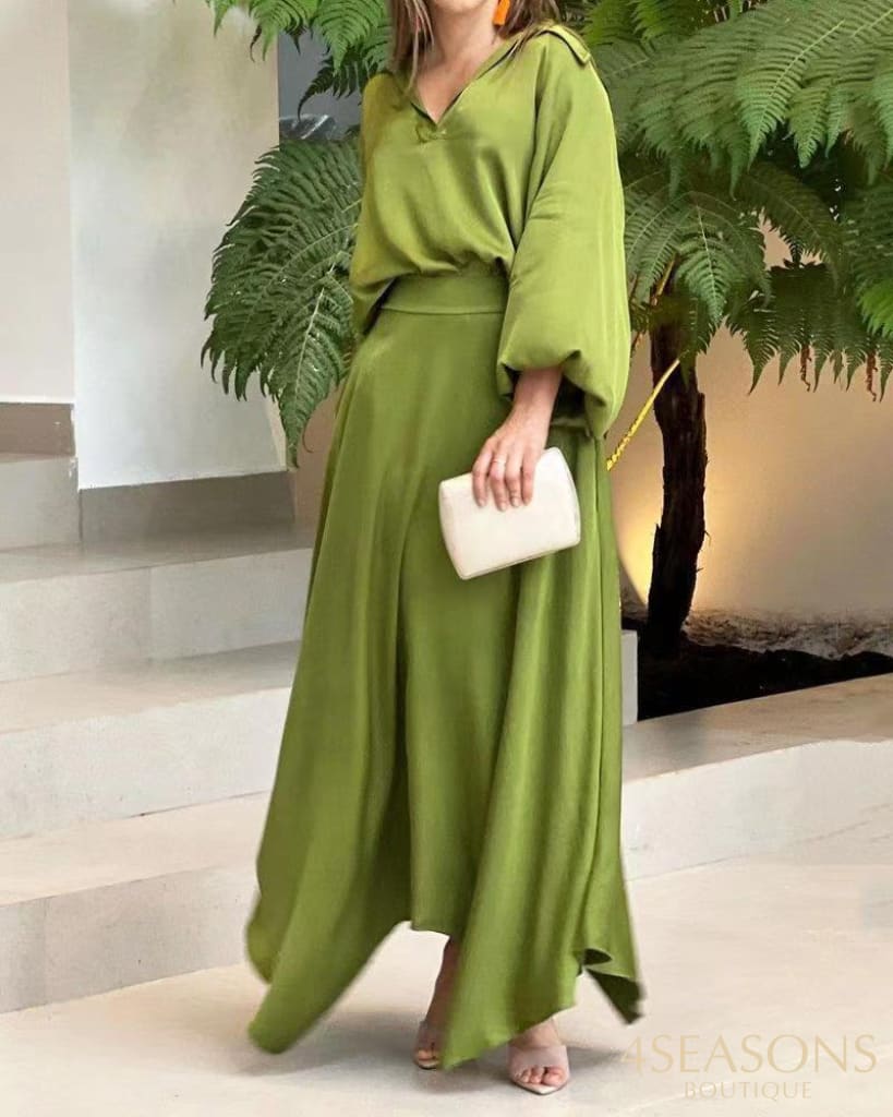 Conjunto Dalila Verde / P