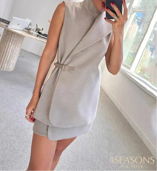 Conjunto Ella Cinza / Pp