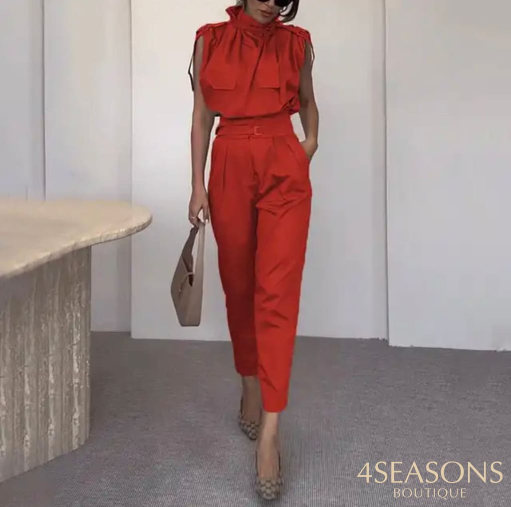 Conjunto Fancy Vermelho / P