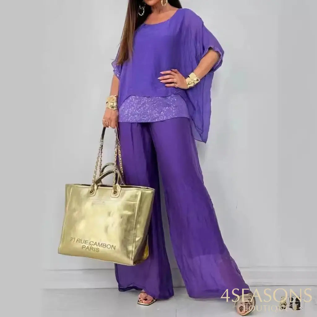 Conjunto Keneddy Roxo / G