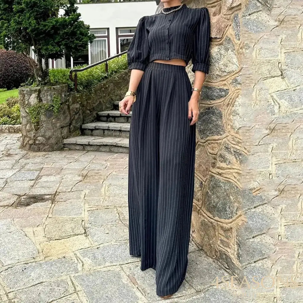 Conjunto Lilica Risca De Giz / Gg