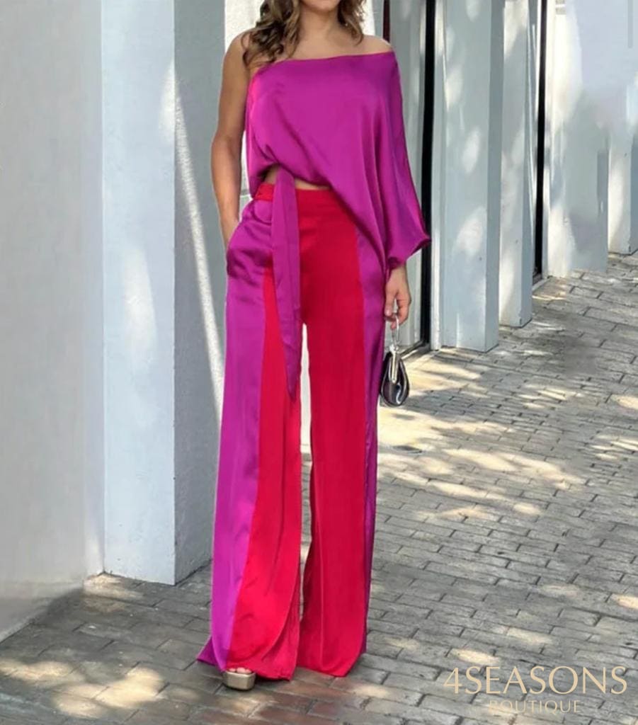 Conjunto Marjorie Bicolor / P