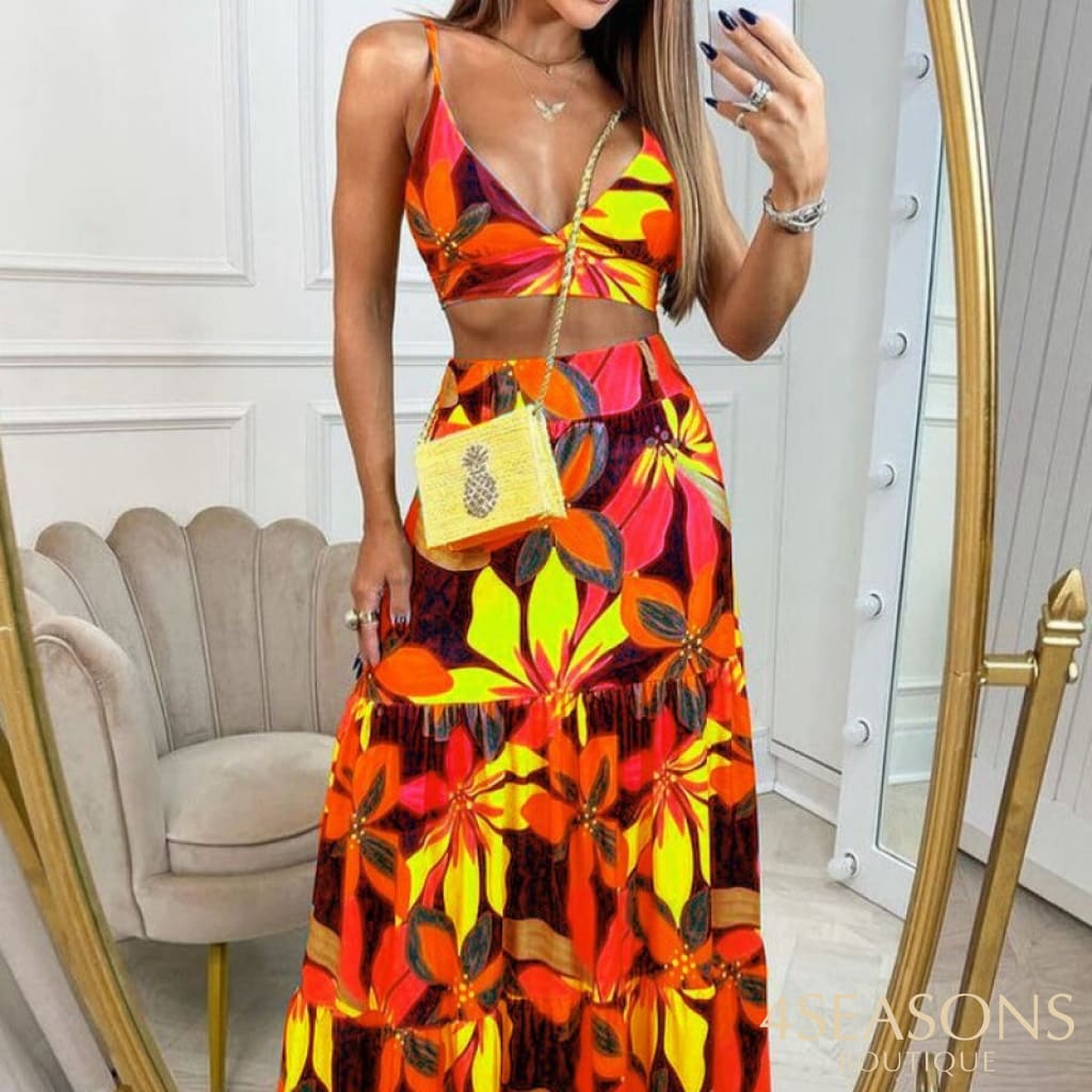 Vestido Pandora Orange / S
