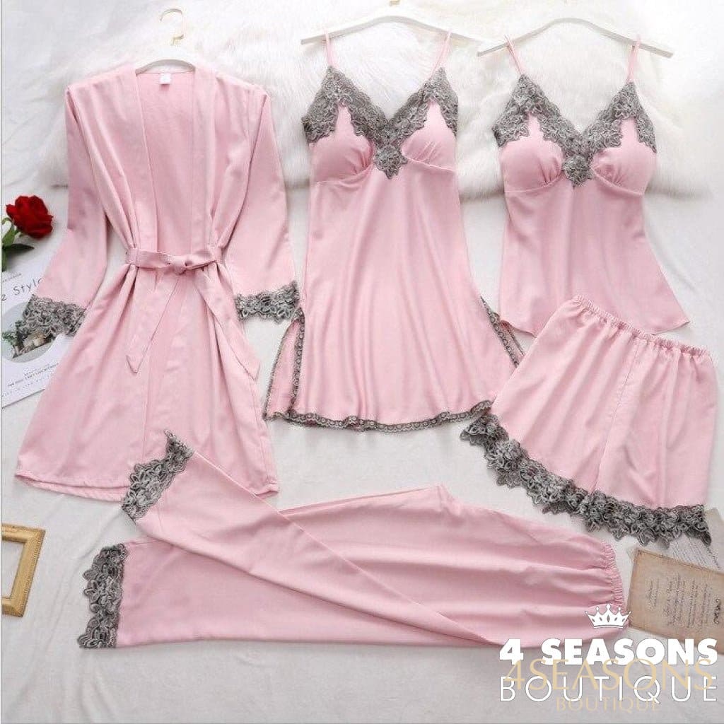 Conjunto Pijama 5 Peças Dubai - 4 Seasons Boutique