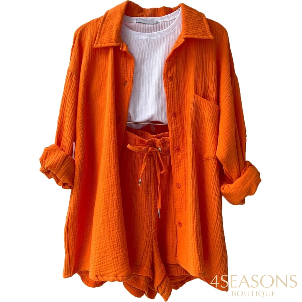 Conjunto Rihanna Orange / S