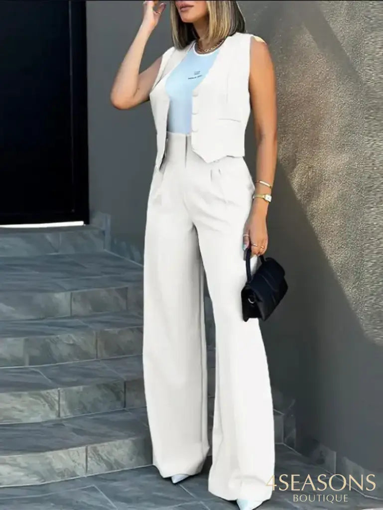 Conjunto Sâmara Branco / P