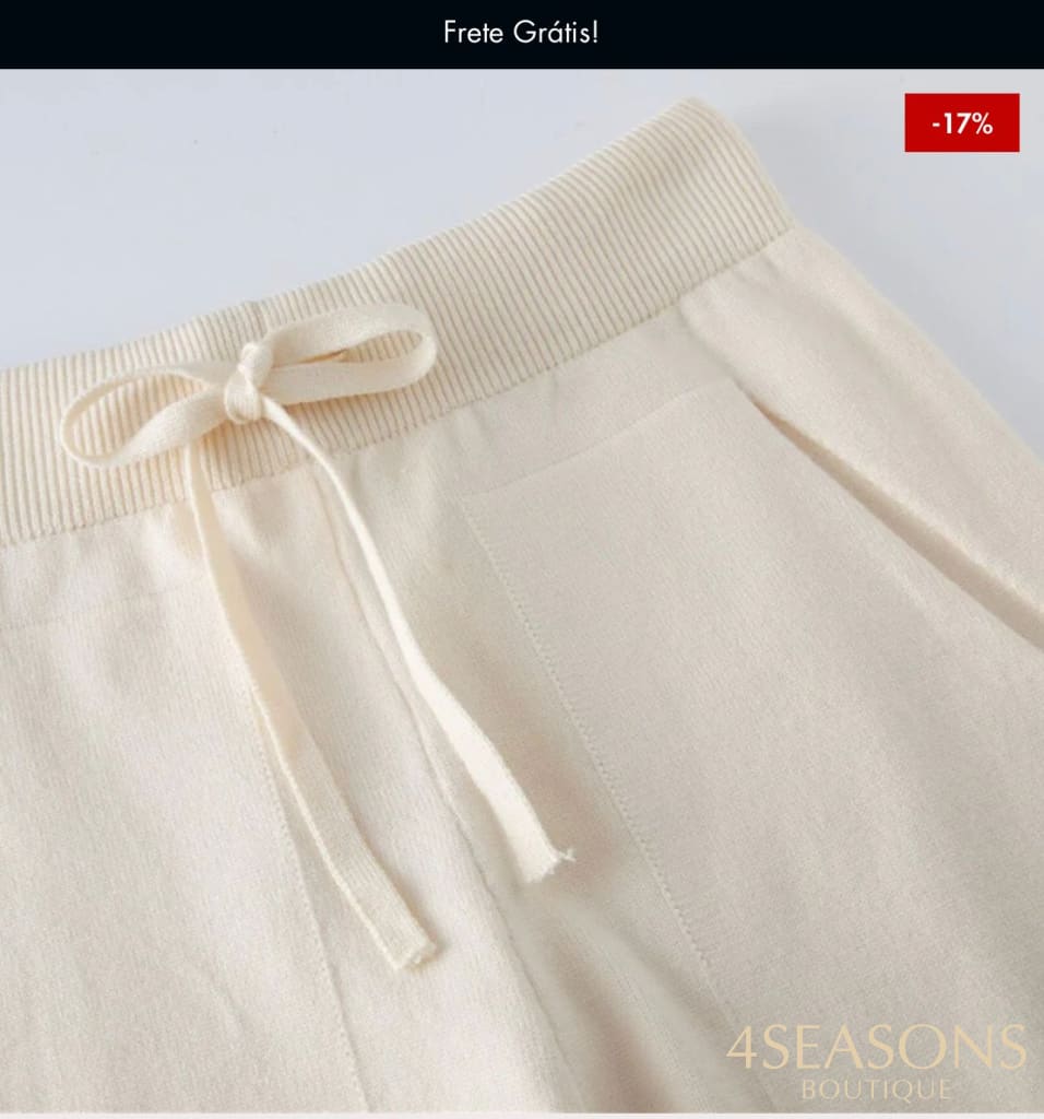 Conjunto Tricô Tânia