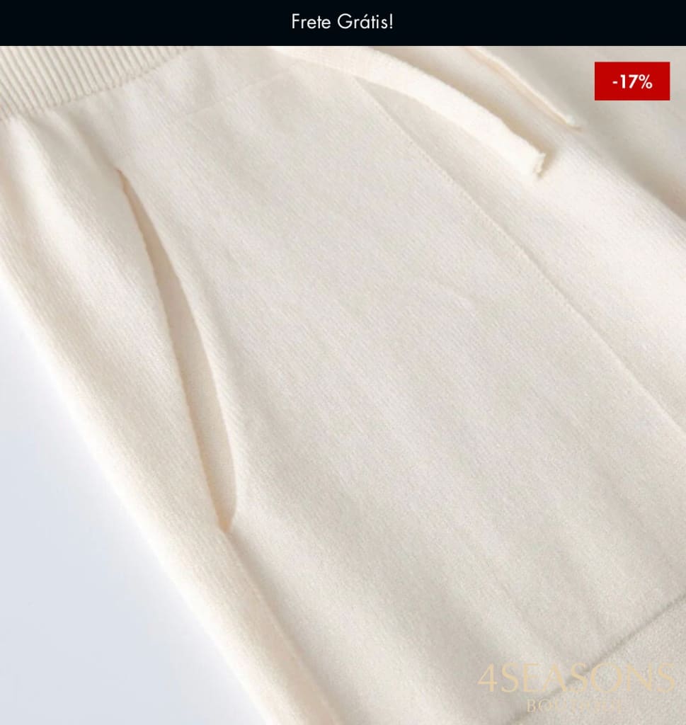 Conjunto Tricô Tânia