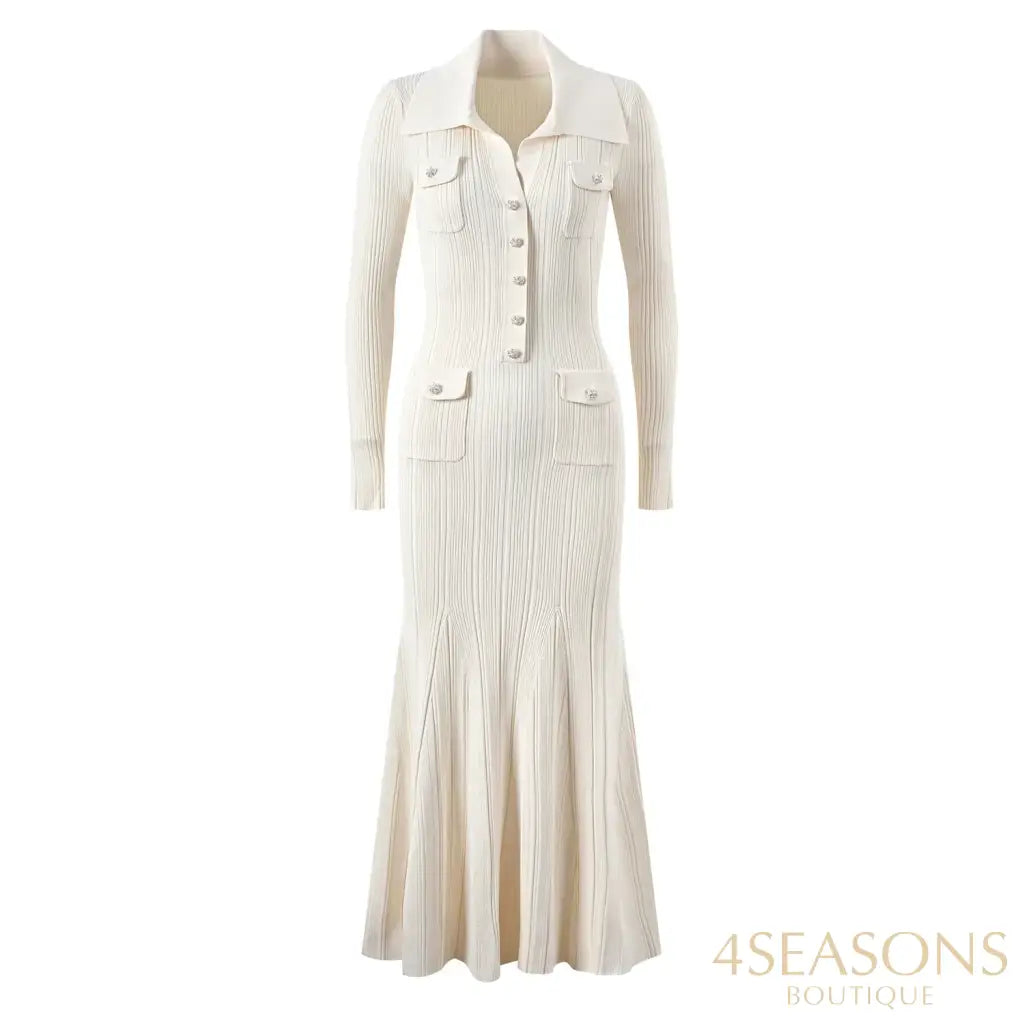 Liesel Dress Beige / S