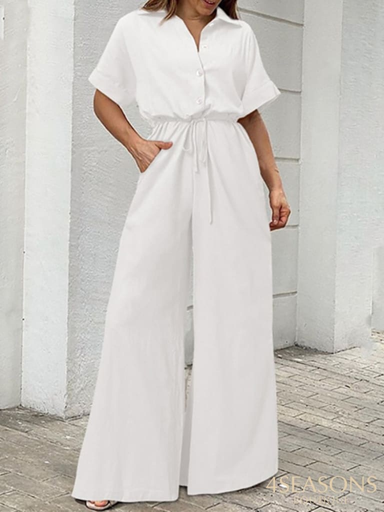 Macacão Dafne Branco / P