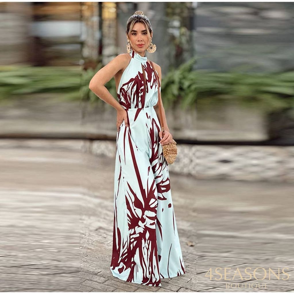 Macacão Lorenza Estampado / P