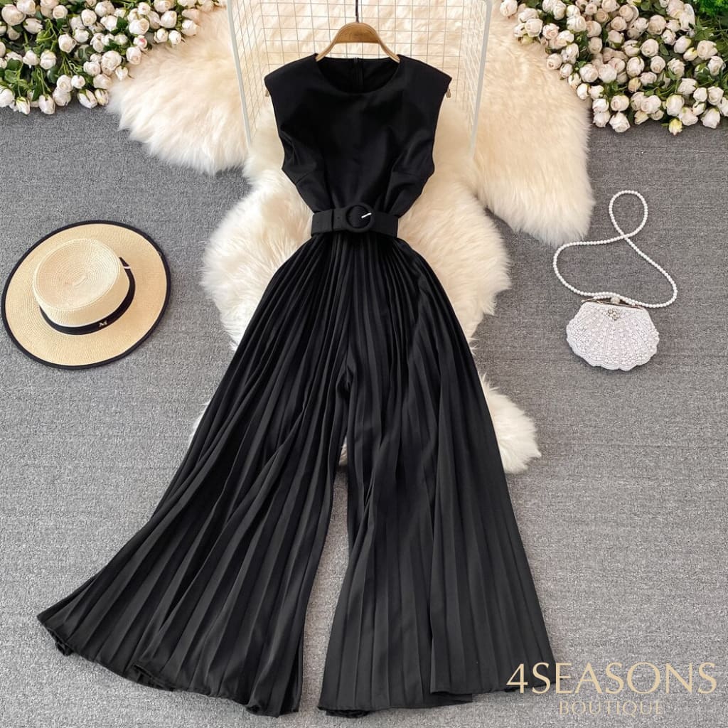 Macacão Suyane Preto / Tamanho Único (P Ao Gg)