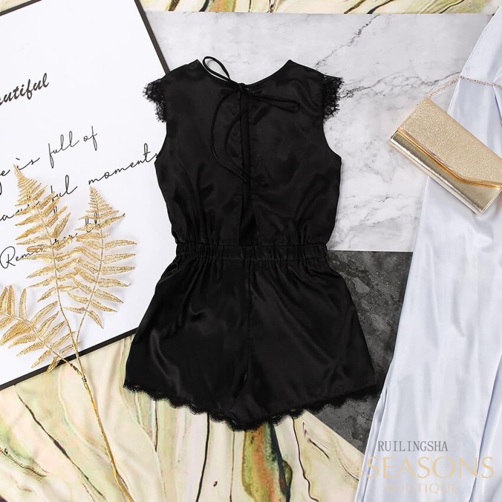 Macaquinho Cetim Gabrielly