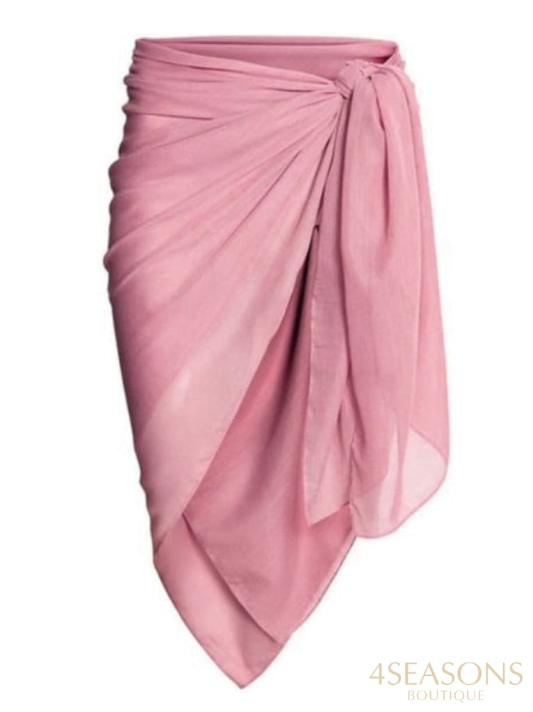 Maiô Amália + Pareô Grátis Coral Red / S