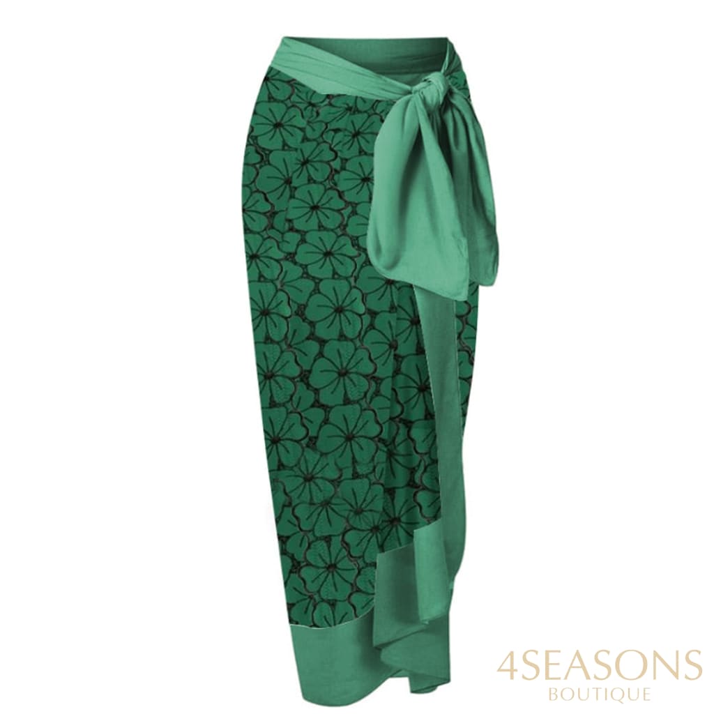 Maiô Vanessa + Pareô Grátis Verde / P