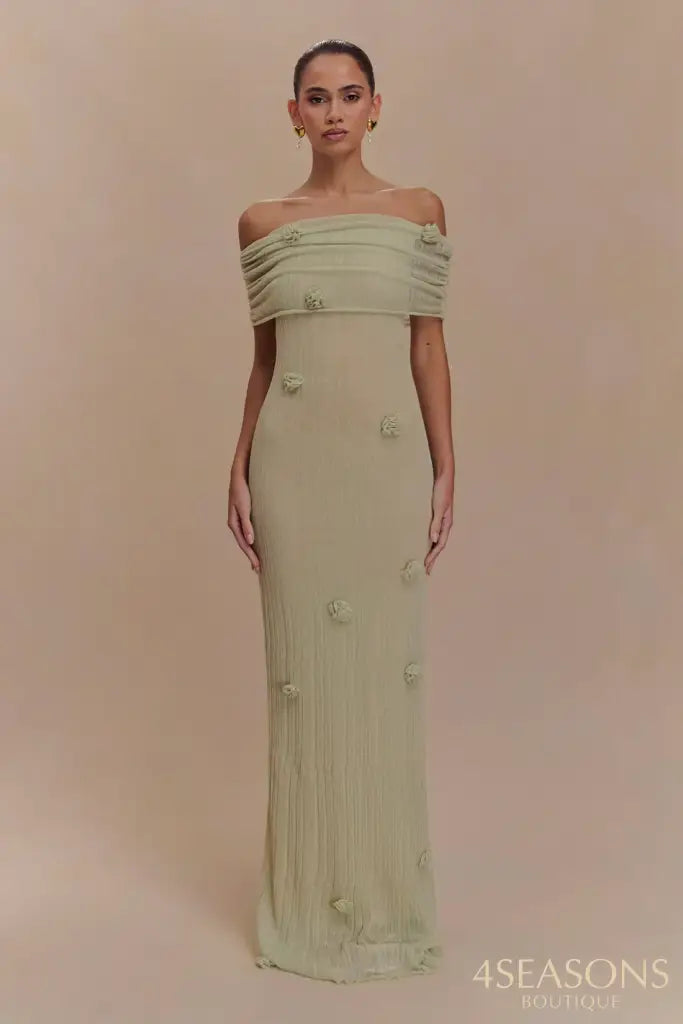 Orchid Knit Maxi Dress