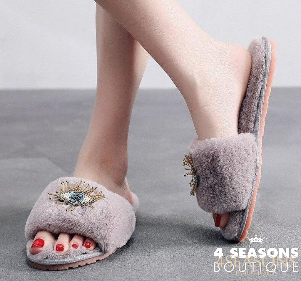 Pantufa Olho Grego - 4 Seasons Boutique