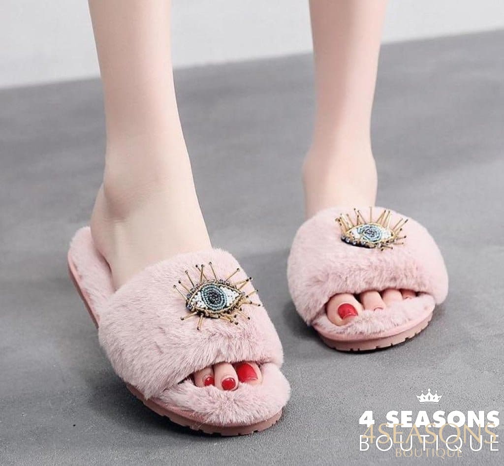 Pantufa Olho Grego - 4 Seasons Boutique