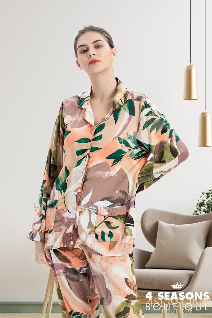 Pijama Longo Ella - 4 Seasons Boutique