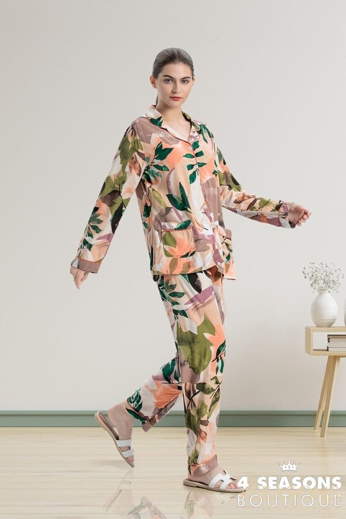 Pijama Longo Ella - 4 Seasons Boutique