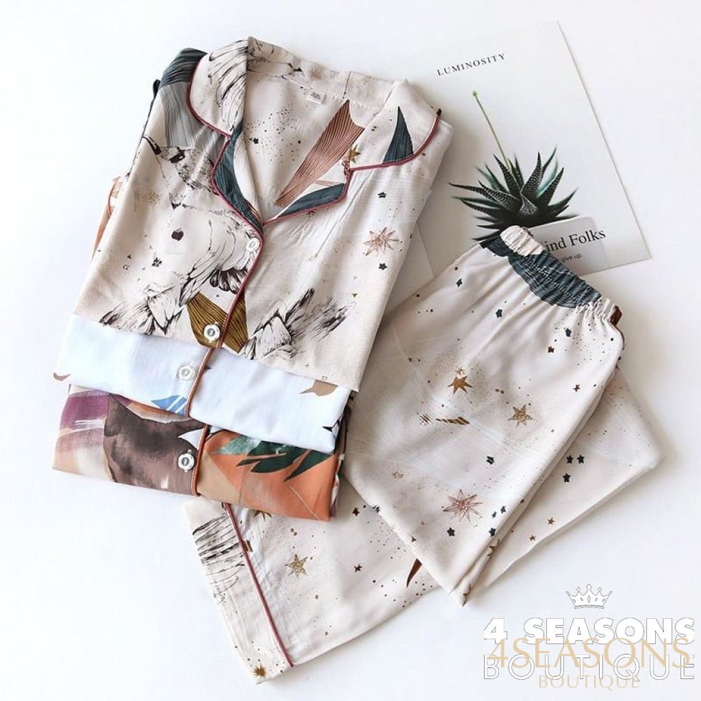 Pijama Longo Ella - 4 Seasons Boutique