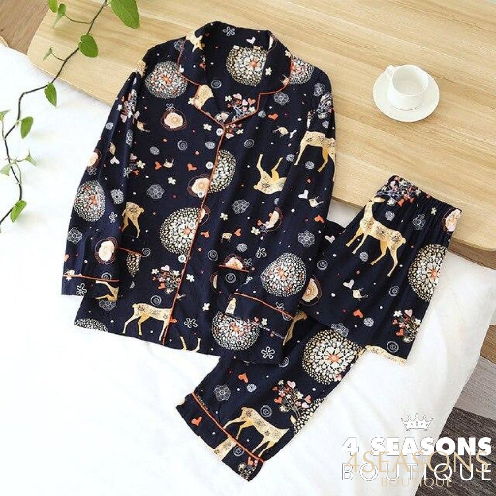 Pijama Longo Ella - 4 Seasons Boutique