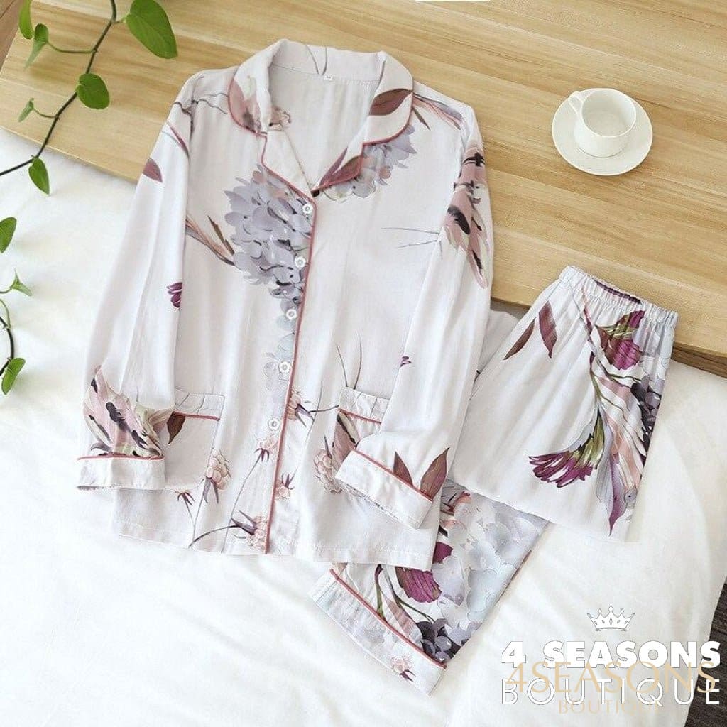 Pijama Longo Ella - 4 Seasons Boutique