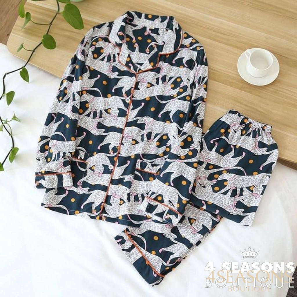 Pijama Longo Ella - 4 Seasons Boutique